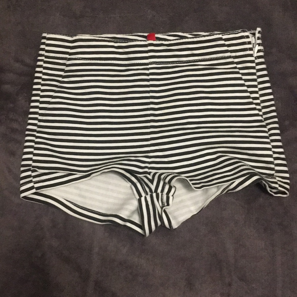 high waisted h&m shorts